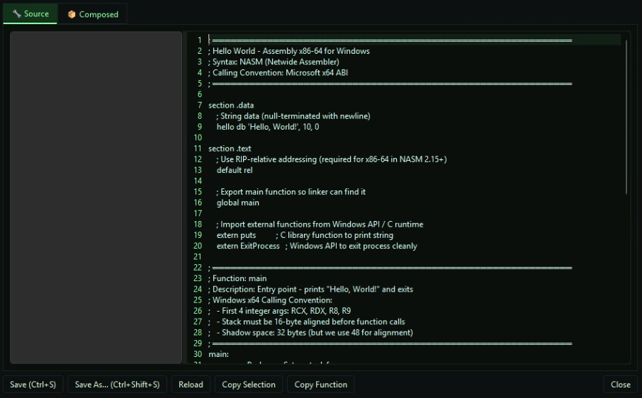 Omega-Visual Node Canvas Editor